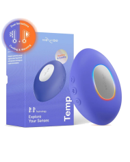 WE VIBE TEMP VIBRADOR CON FUNCION DE CALOR Y FRIO AZUL LAVANDA