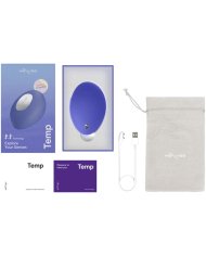 WE VIBE TEMP VIBRADOR CON FUNCION DE CALOR Y FRIO AZUL LAVANDA