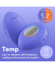 WE VIBE TEMP VIBRADOR CON FUNCION DE CALOR Y FRIO AZUL LAVANDA