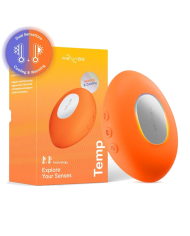 WE VIBE TEMP VIBRADOR CON FUNCION DE CALOR Y FRIO MANDARINA