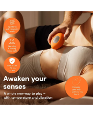 WE VIBE TEMP VIBRADOR CON FUNCION DE CALOR Y FRIO MANDARINA