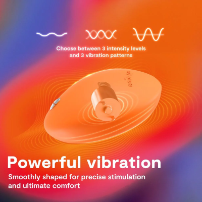 WE VIBE TEMP VIBRADOR CON FUNCION DE CALOR Y FRIO MANDARINA