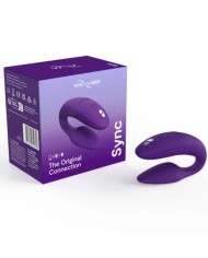 WE VIBE SYNC 2 VIBRADOR AJUSTABLE PARA PAREJAS PURPURA