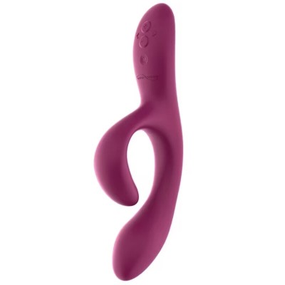 WE VIBE NOVA 2 VIBRADOR RABBIT FLEXIBLE CON 10 MODOS DE VIBRACION Y CONTROL POR APP MORADO