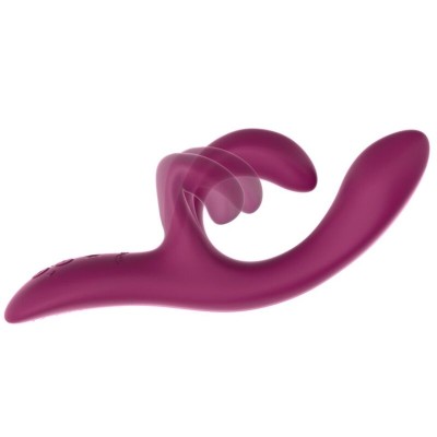 WE VIBE NOVA 2 VIBRADOR RABBIT FLEXIBLE CON 10 MODOS DE VIBRACION Y CONTROL POR APP MORADO
