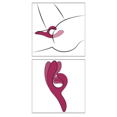 WE VIBE NOVA 2 VIBRADOR RABBIT FLEXIBLE CON 10 MODOS DE VIBRACION Y CONTROL POR APP MORADO