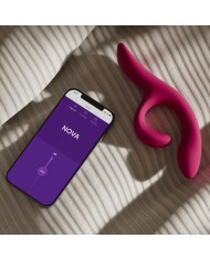 WE VIBE NOVA 2 VIBRADOR RABBIT FLEXIBLE CON 10 MODOS DE VIBRACION Y CONTROL POR APP MORADO