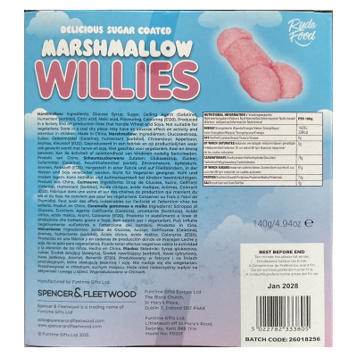 SPENCER FLEETWOOD NUBES DULCES EN FORMA DE PENE