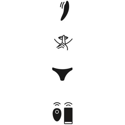 WE VIBE MOXIE VIBRADOR PARA BRAGUITAS CON CLIP MAGNETICO AGUA