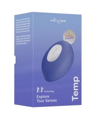 WE VIBE TEMP VIBRADOR CON FUNCION DE CALOR Y FRIO AZUL LAVANDA