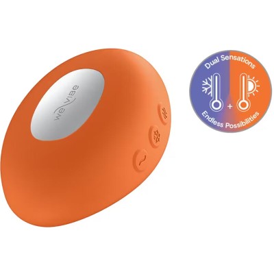 WE VIBE TEMP VIBRADOR CON FUNCION DE CALOR Y FRIO MANDARINA