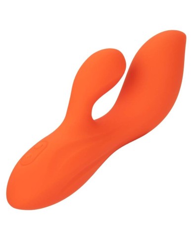 CALEXOTICS STELLA DUAL TEASER NARANJA CALEXOTICS STELLA DUAL TEASER NARANJA