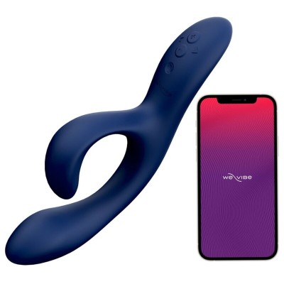 WE VIBE NOVA 2 VIBRADOR RABBIT AZUL MEDIANOCHE
