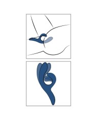 WE VIBE NOVA 2 VIBRADOR RABBIT AZUL MEDIANOCHE