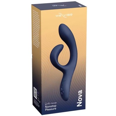 WE VIBE NOVA 2 VIBRADOR RABBIT AZUL MEDIANOCHE