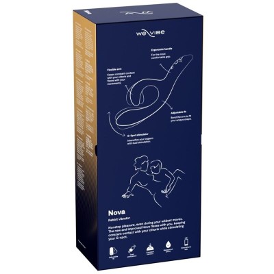 WE VIBE NOVA 2 VIBRADOR RABBIT AZUL MEDIANOCHE