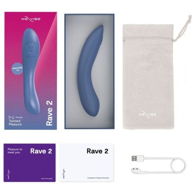 WE VIBE RAVE 2 VIBRADOR PUNTO G AZUL