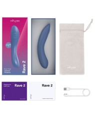 WE VIBE RAVE 2 VIBRADOR PUNTO G AZUL