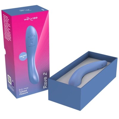 WE VIBE RAVE 2 VIBRADOR PUNTO G AZUL