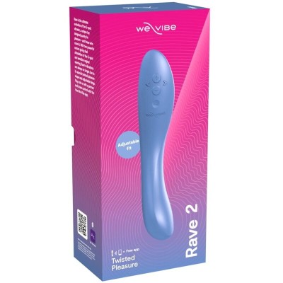 WE VIBE RAVE 2 VIBRADOR PUNTO G AZUL