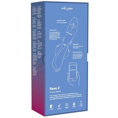 WE VIBE RAVE 2 VIBRADOR PUNTO G AZUL