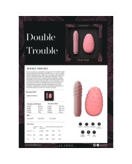 JE JOUE DOUBLE TROUBLE SET DE VIBRADORES RECARGABLES