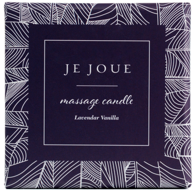 JE JOUE MASSAGE CANDLE VELA DE MASAJE LAVANDA Y VAINILLA 160 G