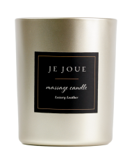 JE JOUE LUXURY LEATHER VELA DE MASAJE CON ACEITE CALIENTE AROMA CUERO 160 G