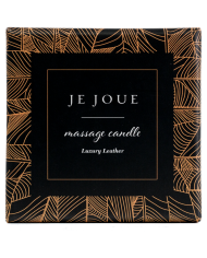 JE JOUE LUXURY LEATHER VELA DE MASAJE CON ACEITE CALIENTE AROMA CUERO 160 G