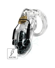 HIDDEN DESIRE EXTREME PENIS GEAR JAULA DE CASTIDAD CON ELECTROESTIMULACION Y CONTROL REMOTO TRANSPARENTE