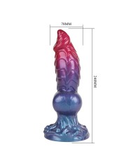 POWER MONSTERS ELDRITCH SENTINEL DILDO FANTASIA BICOLOR 24 CM O 5 CM