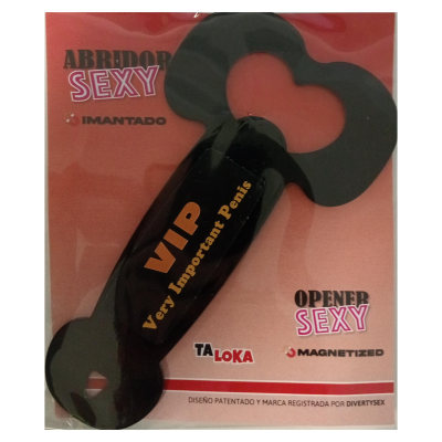 DIABLO PICANTE BLISTER ABRIDOR METALICO IMANTADO CON PENE