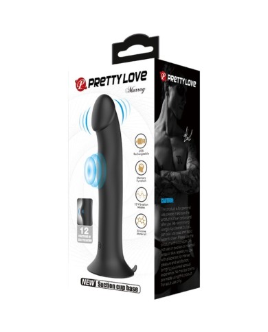 PRETTY LOVE MURRAY VIBRADOR Y ONDAS ESTIMULADORAS DE CLITORIS NEGRO