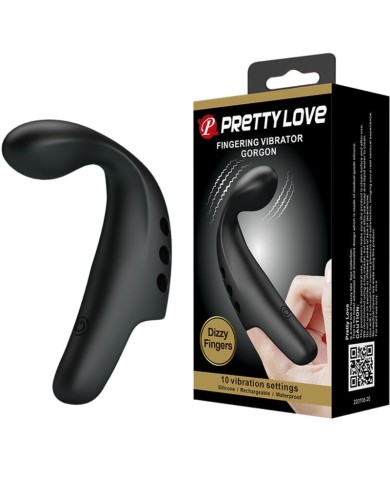 PRETTY LOVE DEDAL VIBRADOR GORGON NEGRO PRETTY LOVE DEDAL VIBRADOR GORGON NEGRO