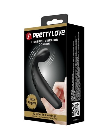 PRETTY LOVE DEDAL VIBRADOR GORGON NEGRO PRETTY LOVE DEDAL VIBRADOR GORGON NEGRO