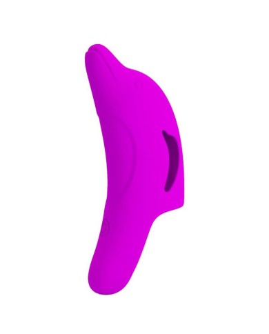 PRETTY LOVE DELPHINI PODEROSO ESTIMULADOR DE DEDO MORADO PRETTY LOVE DELPHINI PODEROSO ESTIMULADOR DE DEDO MORADO