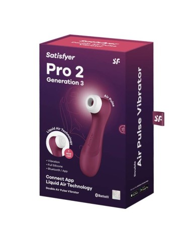 SATISFYER PRO 2 GENERACION 3 NEGRO BLUETOOTH APP SATISFYER PRO 2 GENERACION 3 NEGRO BLUETOOTH APP