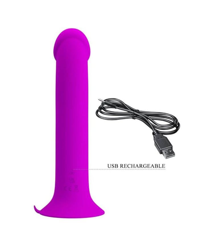 PRETTY LOVE MURRAY VIBRADOR Y ESTIMULADOR PUNTO G MORADO