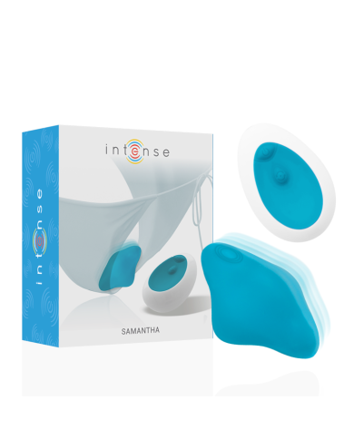 INTENSE SAMANTHA PANTIE CONTROL REMOTO AZUL INTENSE SAMANTHA PANTIE CONTROL REMOTO AZUL