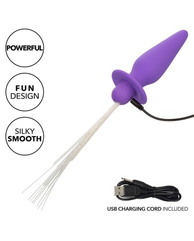 CALEXOTICS SOUTHERN LIGHTS LIGHT UP PLUG ANAL CON LUCES 10 VIBRACIONES SILICONA VIOLETA CALEXOTICS SOUTHERN LIGHTS LIGHT UP PLUG ANAL CON LUCES 10 VIBRACIONES SILICONA VIOLETA