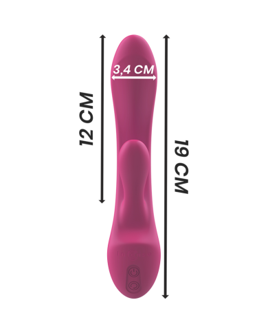 INTENSE LUIGI VIBRADOR RABBIT SILICONA LIQUIDA ROSA INTENSE LUIGI VIBRADOR RABBIT SILICONA LIQUIDA ROSA