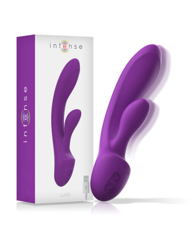 INTENSE LUIGI VIBRADOR RABBIT SILICONA LIQUIDA MORADO INTENSE LUIGI VIBRADOR RABBIT SILICONA LIQUIDA MORADO