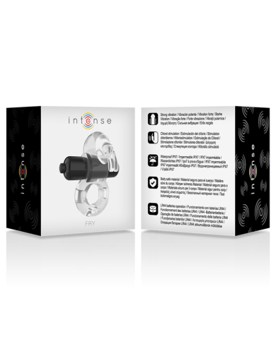 INTENSE FRY ANILLO VIBRADOR TRANSPARENTE INTENSE FRY ANILLO VIBRADOR TRANSPARENTE