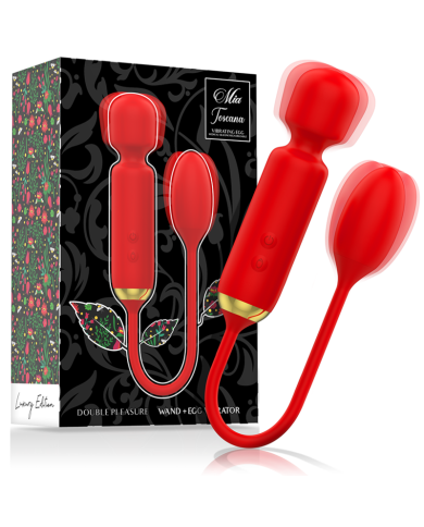 MIA TOSCANA DOUBLE PLEASURE WAND HUEVO VIBRADOR MIA TOSCANA DOUBLE PLEASURE WAND HUEVO VIBRADOR