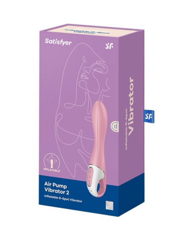 SATISFYER AIR PUMP VIBRATOR 2 ROSA SATISFYER AIR PUMP VIBRATOR 2 ROSA
