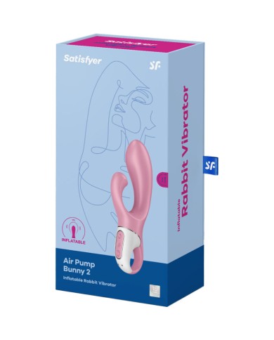 SATISFYER AIR PUMP BUNNY 2 ROSA SATISFYER AIR PUMP BUNNY 2 ROSA