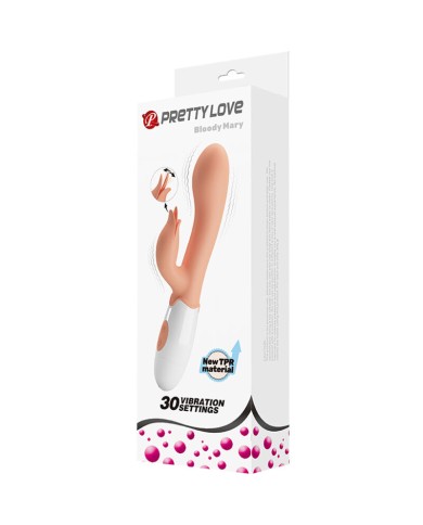 PRETTY LOVE BLOODY MARY VIBRADOR CON ESTIMULADOR PRETTY LOVE BLOODY MARY VIBRADOR CON ESTIMULADOR