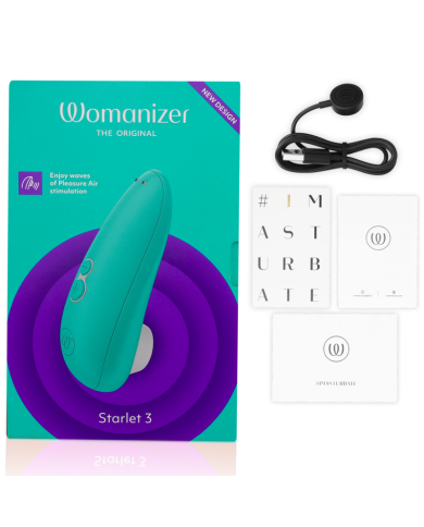 WOMANIZER STARLET 3 ESTIMULADOR CLITORIS TURQUESA WOMANIZER STARLET 3 ESTIMULADOR CLITORIS TURQUESA