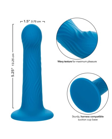 CALEXOTICS WAVE RIDER RIPPLE PLUG ANAL AZUL CALEXOTICS WAVE RIDER RIPPLE PLUG ANAL AZUL