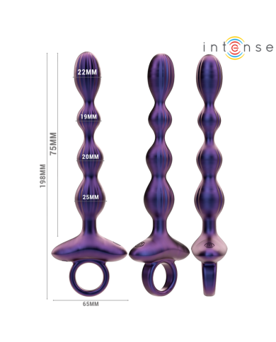 INTENSE JACKIE PLUG ANAL VIBRADOR MODELO 1 CONTROL REMOTO INTENSE JACKIE PLUG ANAL VIBRADOR MODELO 1 CONTROL REMOTO